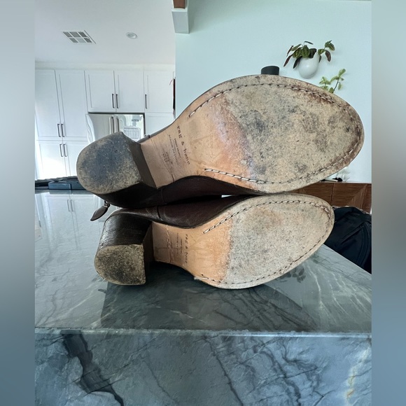 Rag and bone knee high leather boots size 38 - Picture 3 of 5